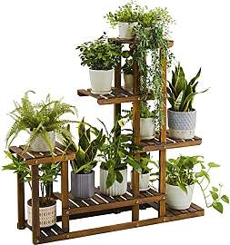 Yaheetech Pflanzentreppe 6 Ebenen Blumenregal