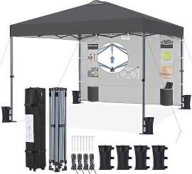 Yaheetech Pop up Pavillon 3x3m Faltpavillon mit 1