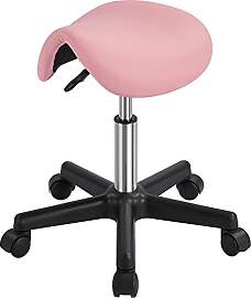 Yaheetech Sattelhocker Rollhocker Drehhocker