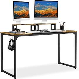 Yaheetech Schreibtisch Computertisch, Arbeitstisch 