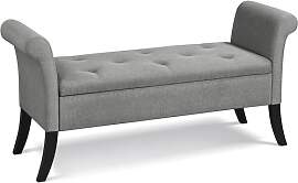 Yaheetech Sitzbank mit Stauraum, Aufbewahrungsbox, 