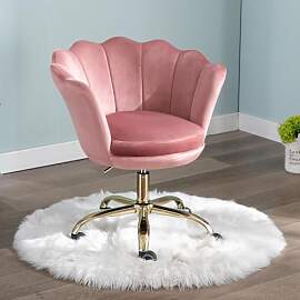 Ya-Home Bürostuhl aus Samt Schminkstuhl