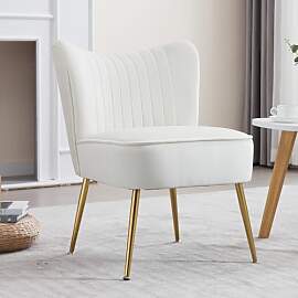 Ya-Home Sessel aus Samt Loungesessel gepolsterter