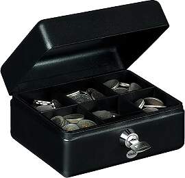 Yale Geldkassette YCB/080/BB2 Klein, Schwarz, 1L,