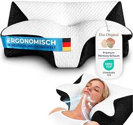 YaLiva Decor Nackenkissen Kopfkissen Ergonomisches 