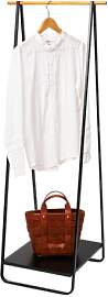 Yamazaki 2298 TOWER Standgarderobe mit Ablage,