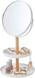 Yamazaki 2314 Tosca Accessory Tray with Mirror,