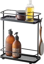 Yamazaki 6791 Tower Dispenser Rack, Black, Steel,