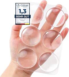 YangShion Türstopper Transparent, 6 Stück