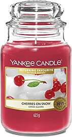 Yankee Candle Duftkerze im Glas (groß) | Cherries 