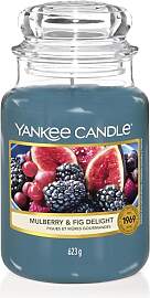 Yankee Candle Duftkerze im Glas (groß) | Mulberry 