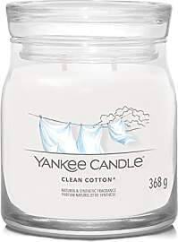 Yankee Candle Signature Duftkerze | Clean Cotton