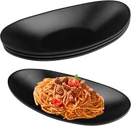 YapitHome 4 Stück Ovale Schlüsselschale,