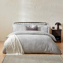 Yard Barton Vichykaro Bettbezug Set – 100%