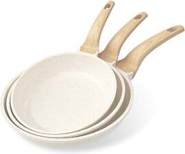 YASHE Antihaft-Bratpfannen-Set, 3-teilig mit