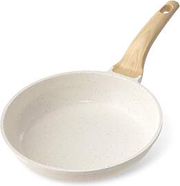 YASHE Bratpfanne mit Antihaftbeschichtung, 24 cm,