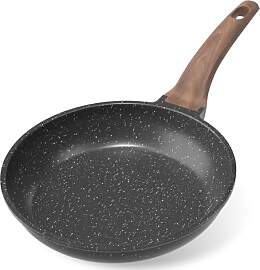 YASHE Bratpfanne mit Antihaftbeschichtung, 24 cm,