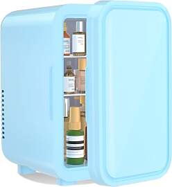 YASHE Mini-Kühlschrank, 6 Liter/8 Dosen,