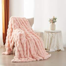 YASMENG Plüsch Kuscheldecke Flauschig Winter Warm 