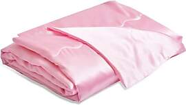 YASMENG Satin Decke 220x240 Rosa Sofadecke
