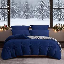 YASMENG Winter Bettwäsche 135x200 4teilig