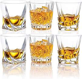 YBCPACK 6er Set Whisky Gläser 300 ml –