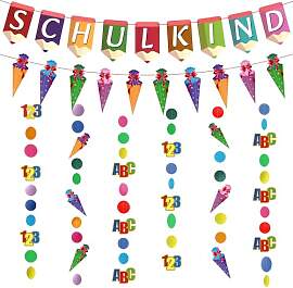 YBwanli Einschulung Schulanfang Schulkind Deko