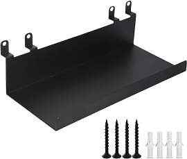 YCBTREE Wandregal für Akustikpaneele 25×11 cm,