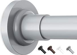 Yeabett Gardinenstange Ohne Bohren, 48-154.9cm