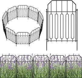 Yeabett Gartenzaun, temporärer Zaun, Tierzaun,