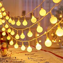 YeahBoom LED Kugel Lichterkette,300 CM 20LEDs