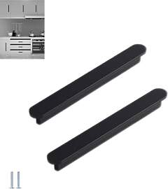 Yeandshi 2 Pack Gebürstete Schwarze
