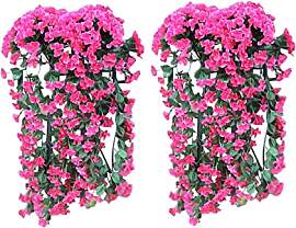 Yeehliny Künstlich Hängende Blumen, Blauregen