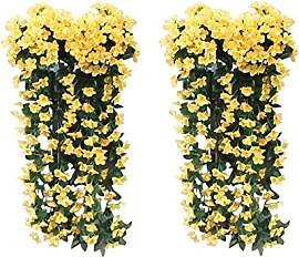 Yeehliny Künstlich Hängende Blumen, Blauregen