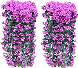 Yeehliny Künstlich Hängende Blumen, Blauregen