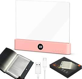 Yeehliny Smart LED Book Light, Tragbare Flaches