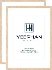 YEEPHAN A3 EICHE Fotorahmen Naturholz 42x29.7cm