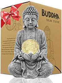 Yeomoo Meditation Buddha Figur Gartendeko für