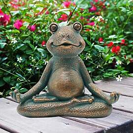 Yeomoo Meditation Yoga Frosch Figuren Deko