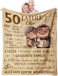 YESTUTI Goldene Hochzeit Geschenke, 50