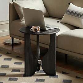 YESWOOD Massivholz Beistelltisch, Couchtisch aus