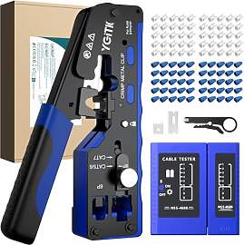 YGiTK RJ45 Crimpzange Set für Netzwerkstecker