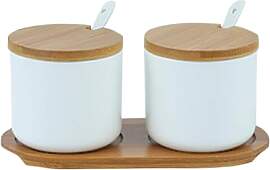 Yhuasia Keramische Zuckerdose mit Deckel und