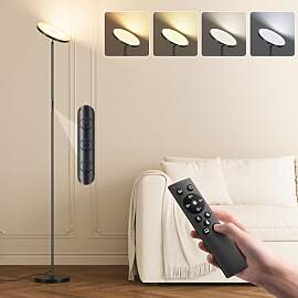 YICAIZI Stehlampe Dimmbar LED 36W, Modern