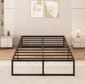 Yicensen Metallbett 160x190 cm mit Lattenrost