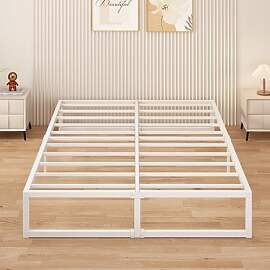 Yicensen Metallbett 180x200 cm mit Lattenrost