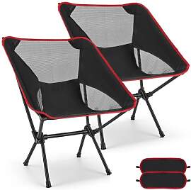 Yigowyigo 2pcs Campingstuhl Faltbar Leicht,