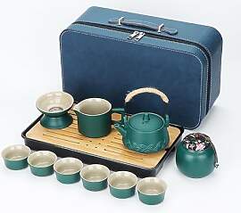 YIK TUNG Japanisches Teeset, 14-teiliges