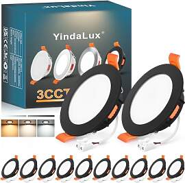 YindaLux LED Einbaustrahler 230V Dimmbar 5W 550LM