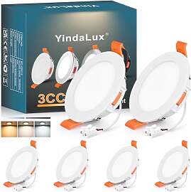 YindaLux LED Einbaustrahler 230V Dimmbar 5W 550LM